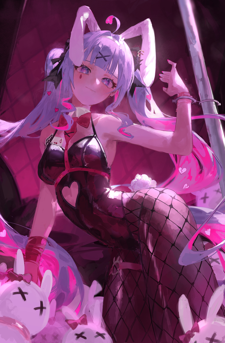This is a pixiv picture whose title is ラビットホール.