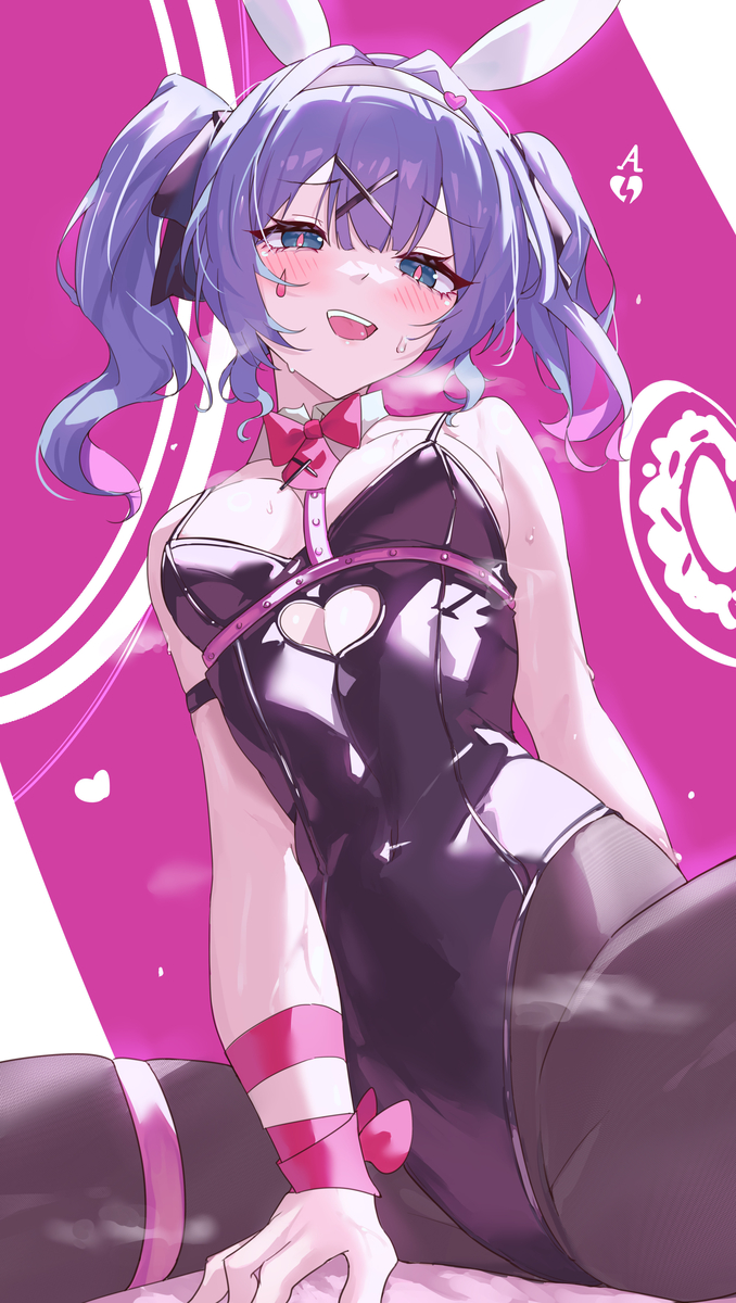 This is a pixiv picture whose title is 兔子洞.