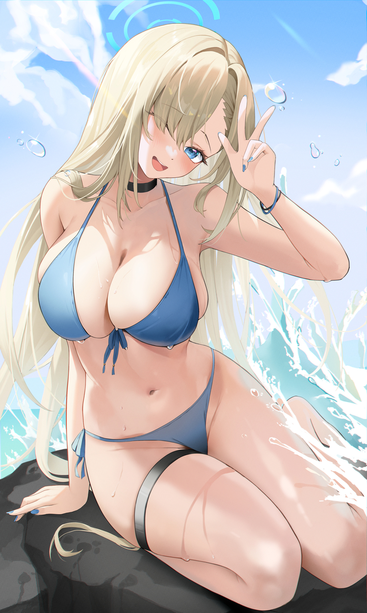 This is a pixiv picture whose title is アスナ.