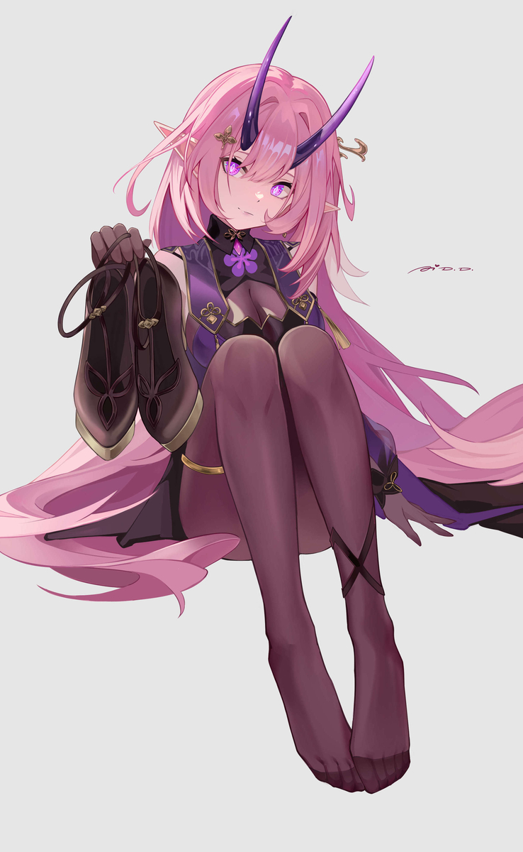 This is a pixiv picture whose title is 爱莉，你怎么穿着芽衣的衣服.
