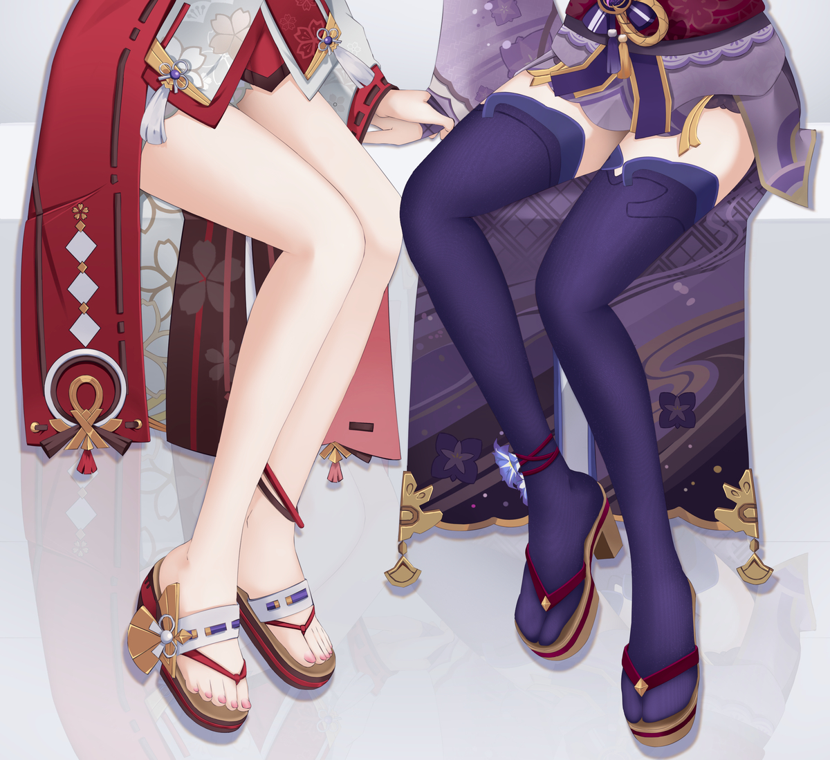 This is a pixiv picture whose title is EiMiko.