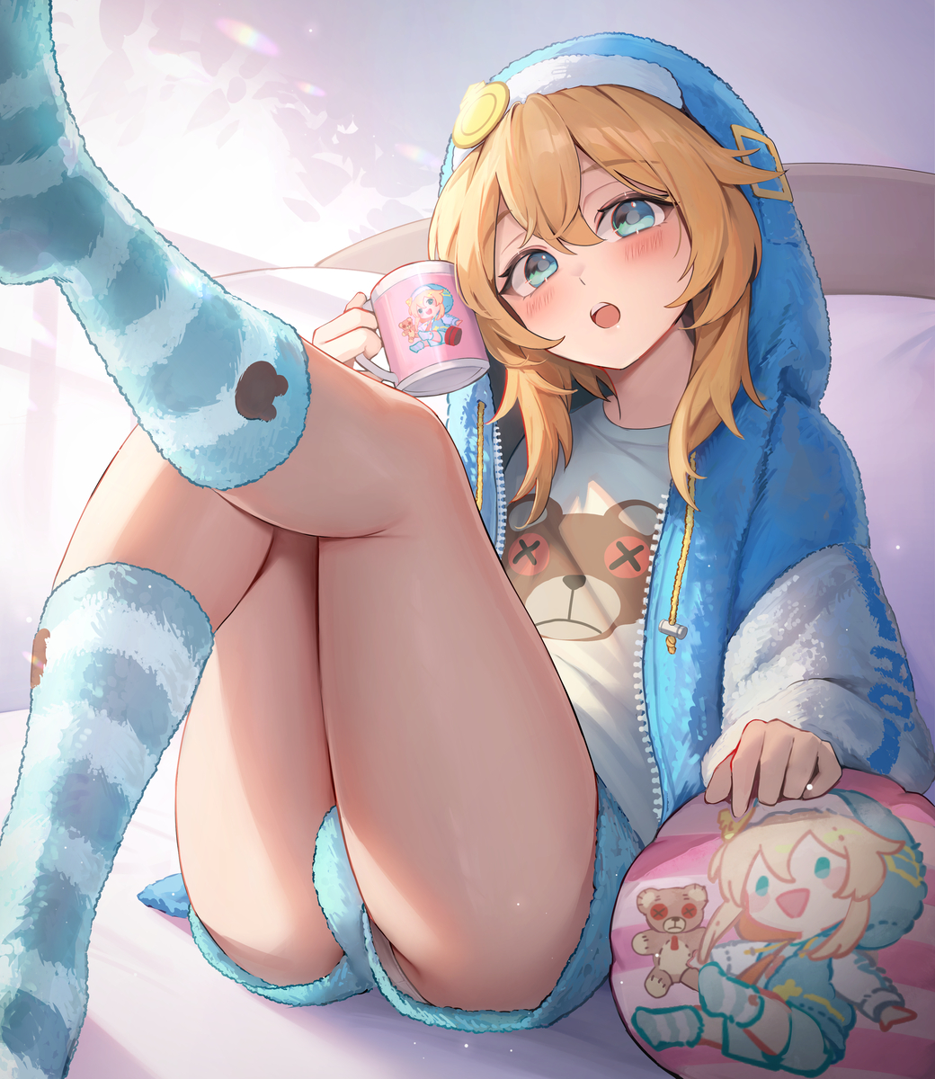 This is a pixiv picture whose title is 部屋着ブリジット.