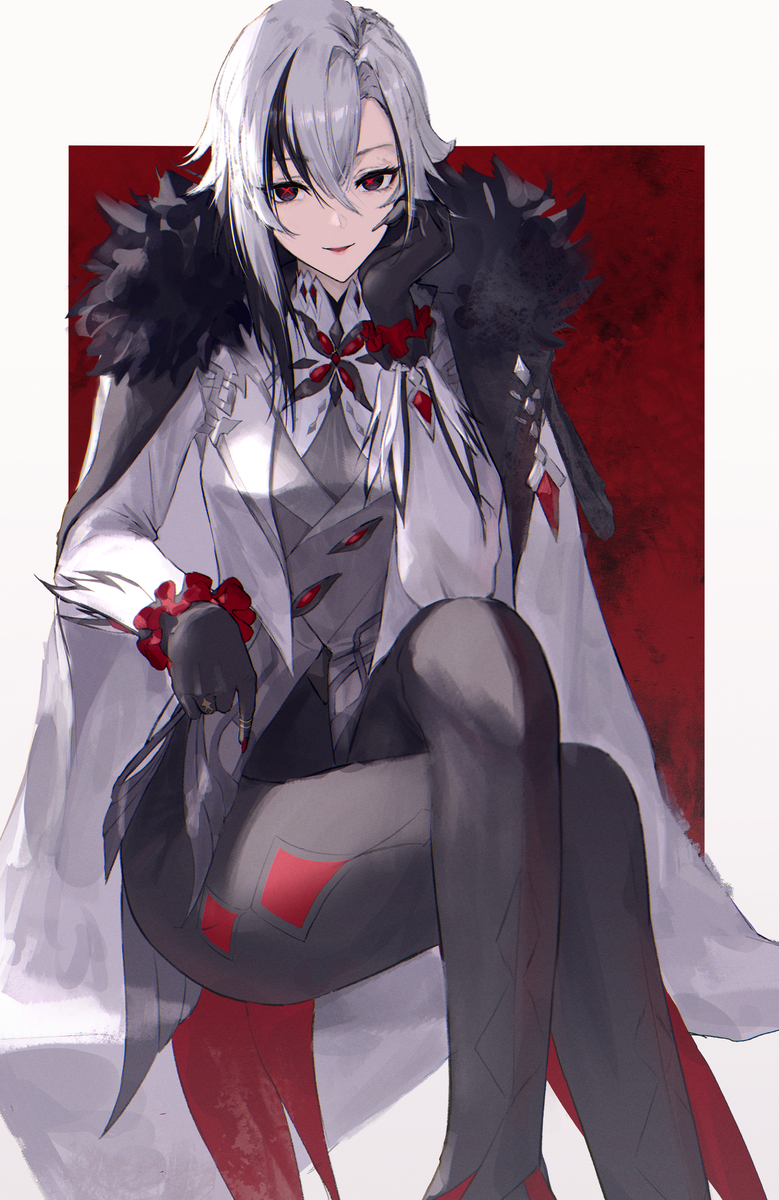 This is a pixiv picture whose title is 召使.