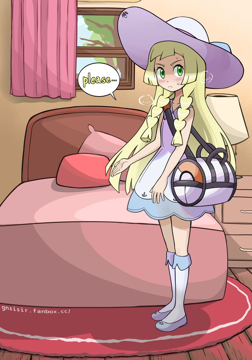 This is a pixiv picture whose title is pokémon - Lillie.