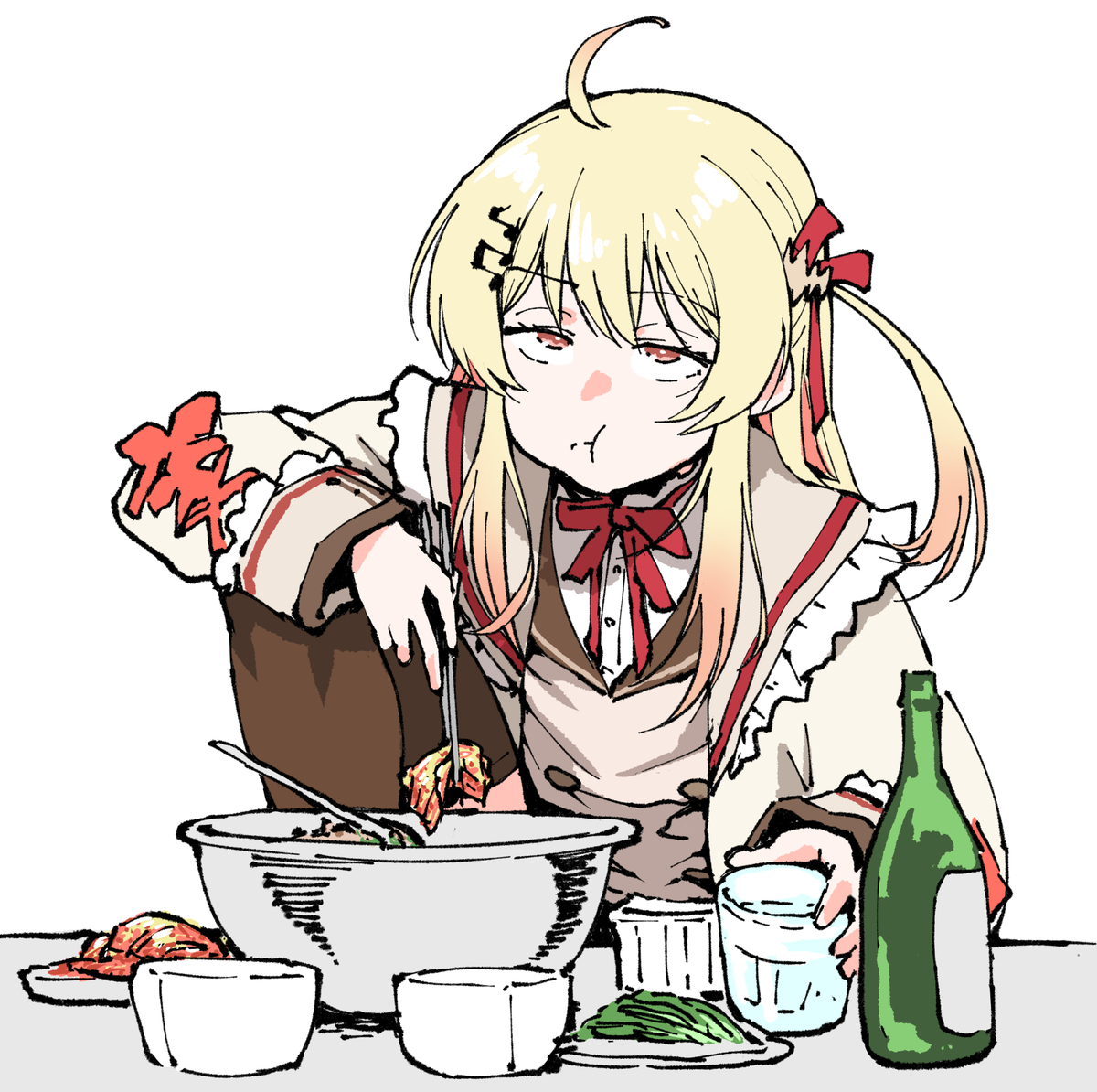 This is a pixiv picture whose title is かなるいすい.