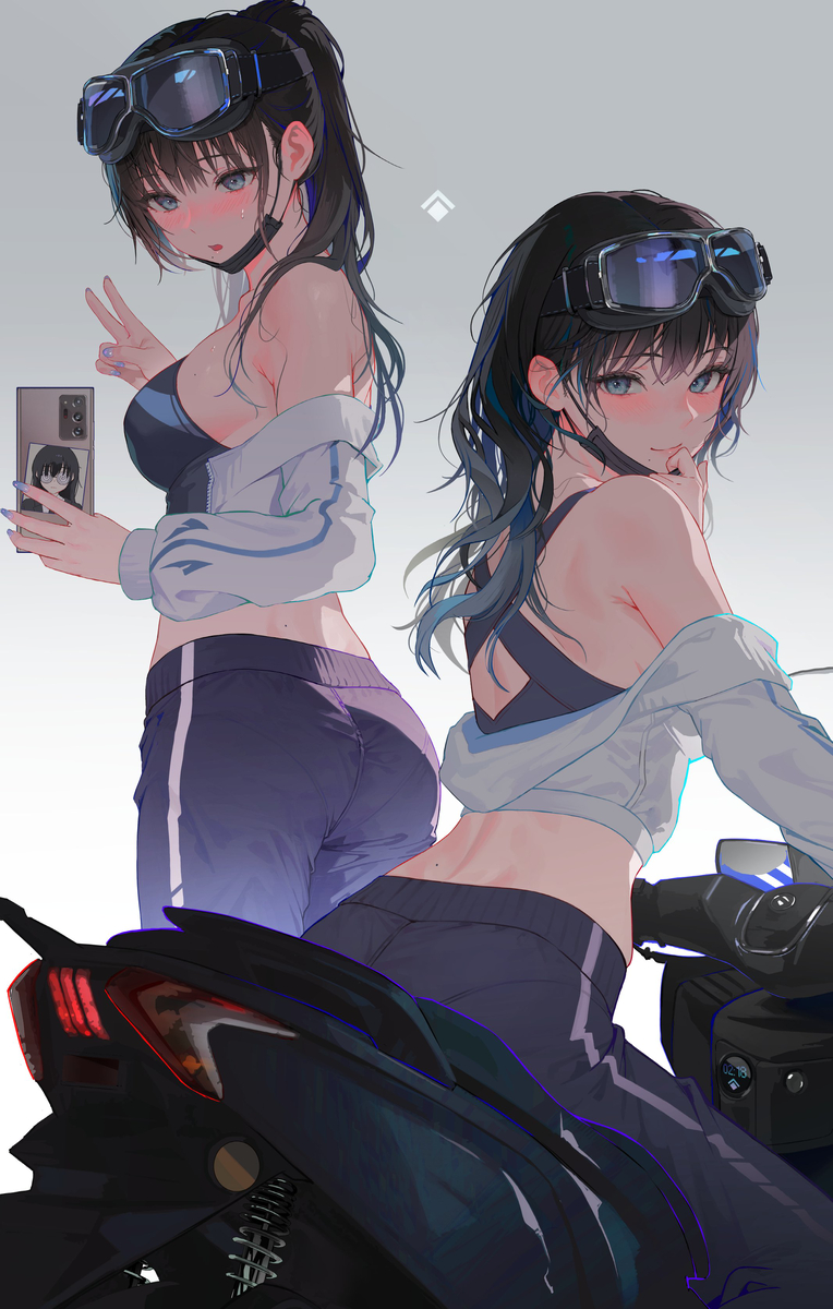 This is a pixiv picture whose title is Drive.