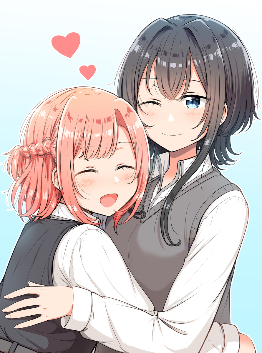 This is a pixiv picture whose title is よりひま.
