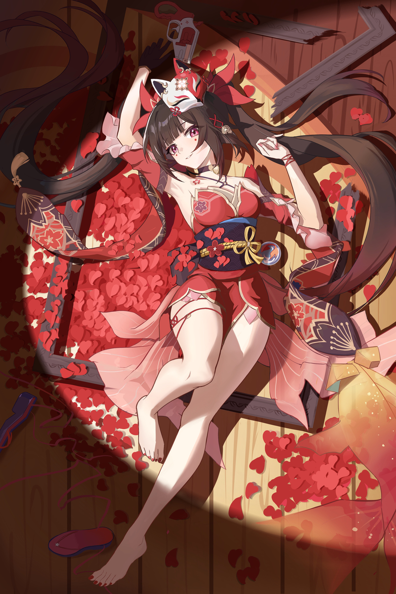 This is a pixiv picture whose title is 花火.
