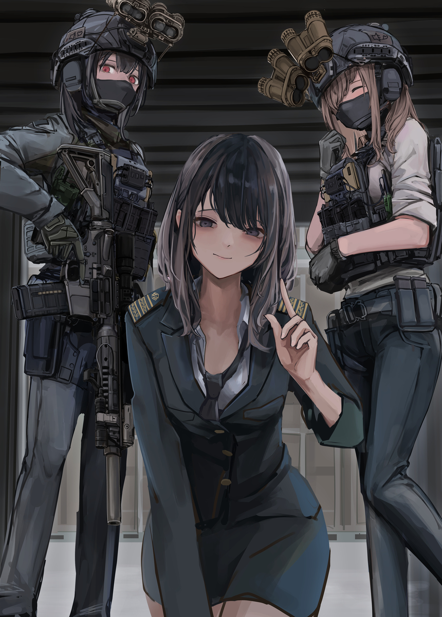 This is a pixiv picture whose title is 貴方に残された選択肢は一つ.