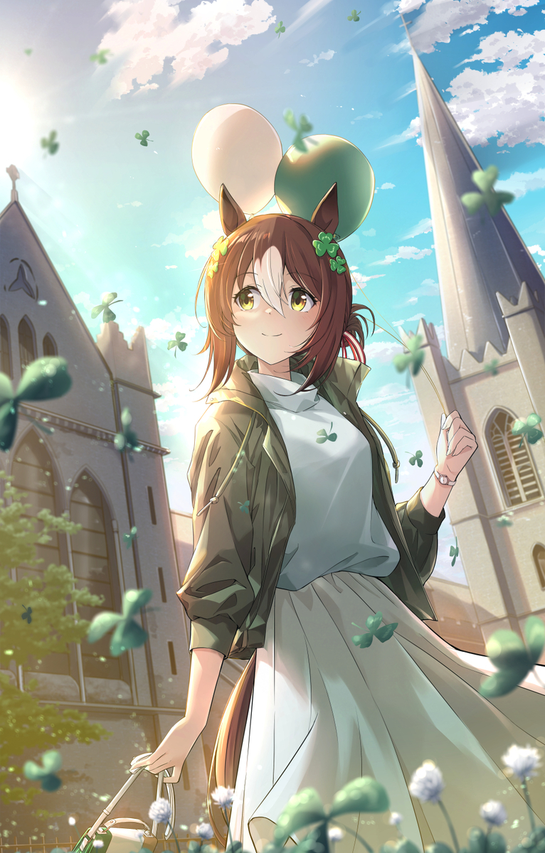 This is a pixiv picture whose title is 聖パトリックの日.
