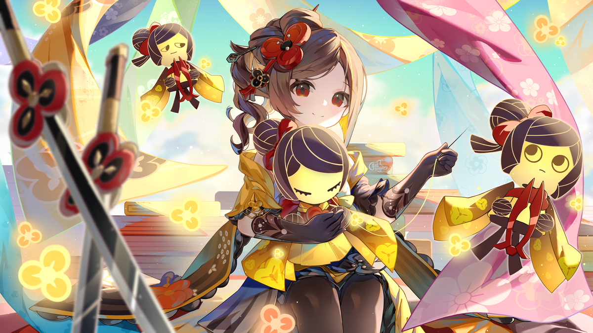 This is a pixiv picture whose title is 有人需要做衣服吗！.