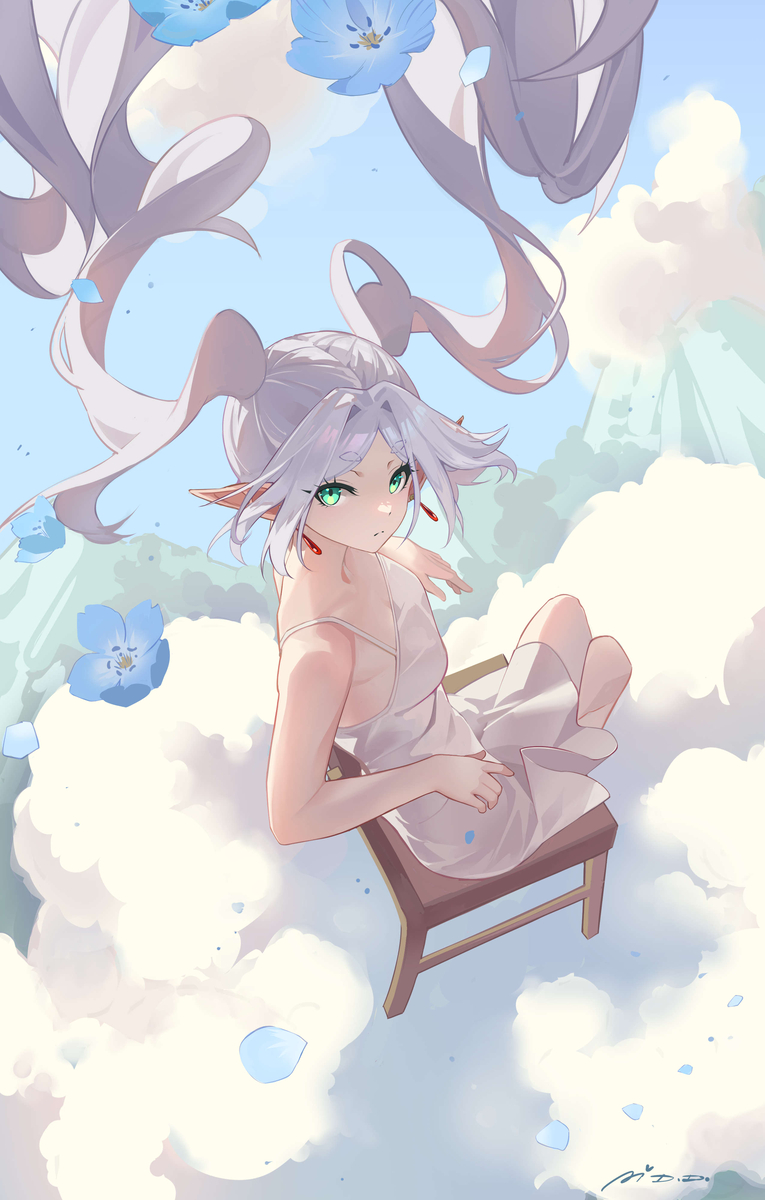 This is a pixiv picture whose title is 芙莉莲.