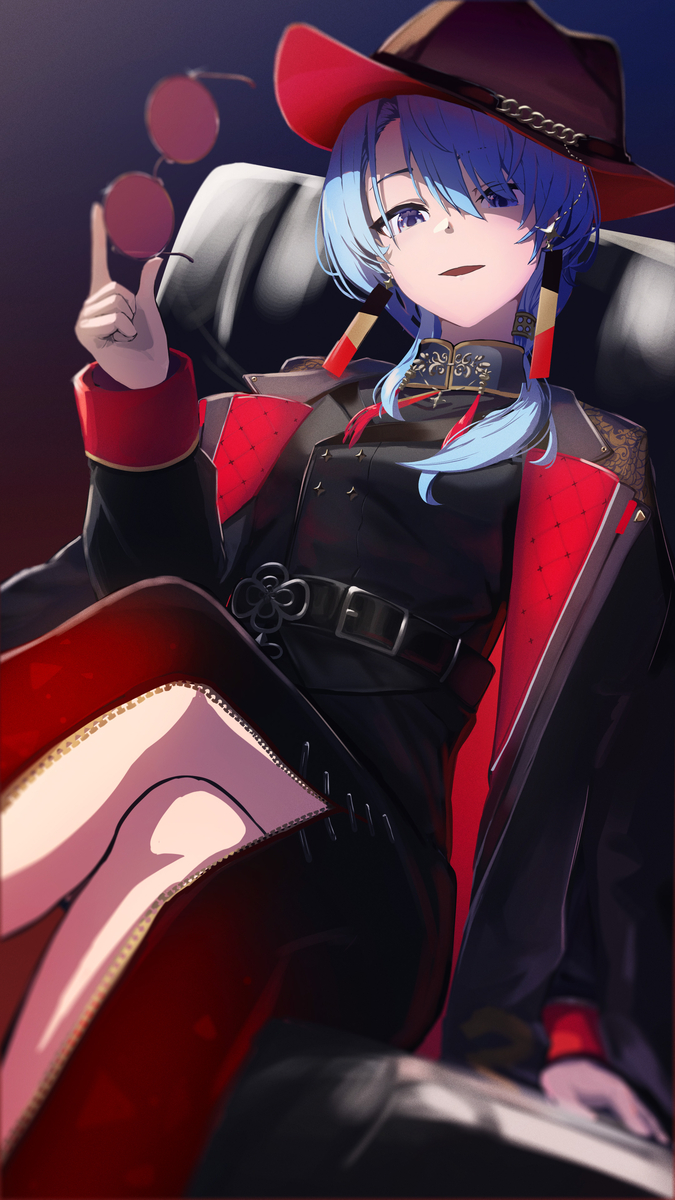 This is a pixiv picture whose title is 星街すいせい.
