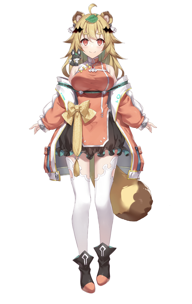 This is a pixiv picture whose title is 屋島もみじ　立ち絵.