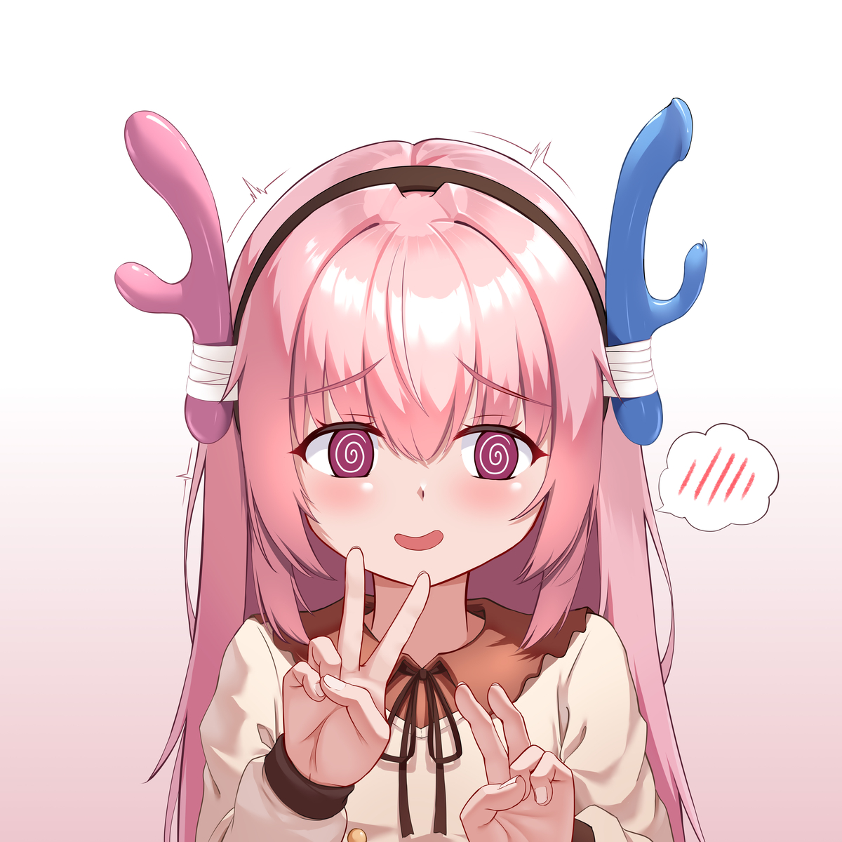 This is a pixiv picture whose title is 龙年大吉~.