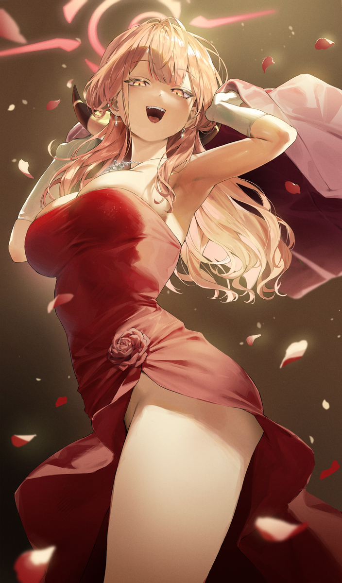 This is a pixiv picture whose title is アル　ドレス.