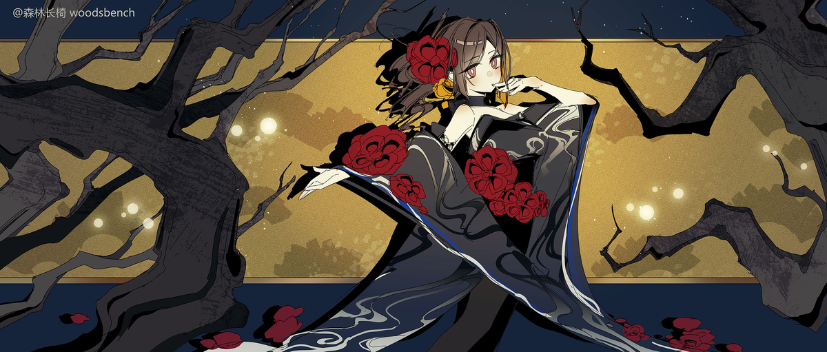 This is a pixiv picture whose title is 千织.
