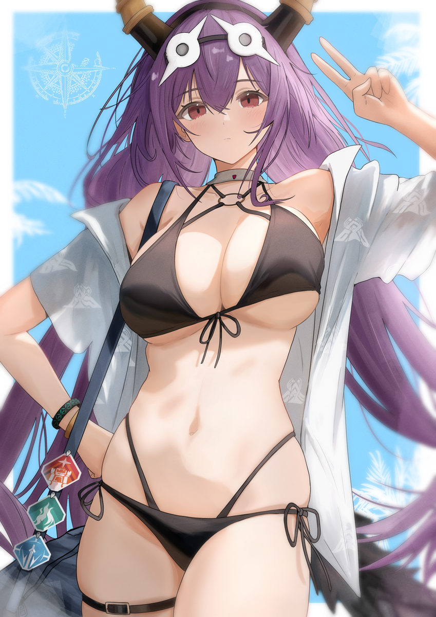 This is a pixiv picture whose title is ティフォン👙.