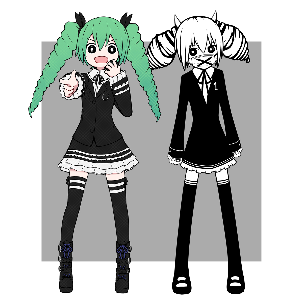 This is a pixiv picture whose title is 無題.