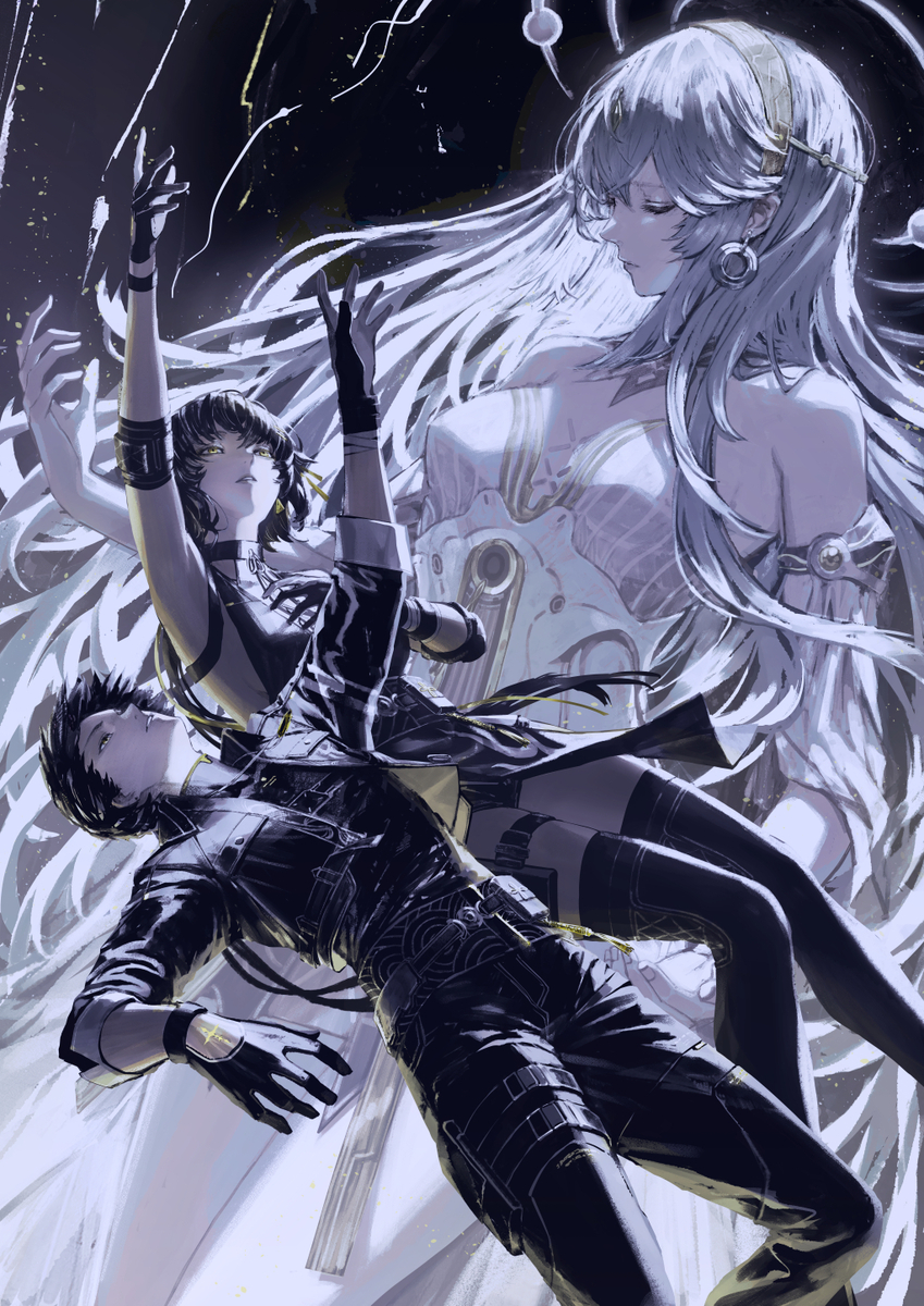 This is a pixiv picture whose title is 始音.