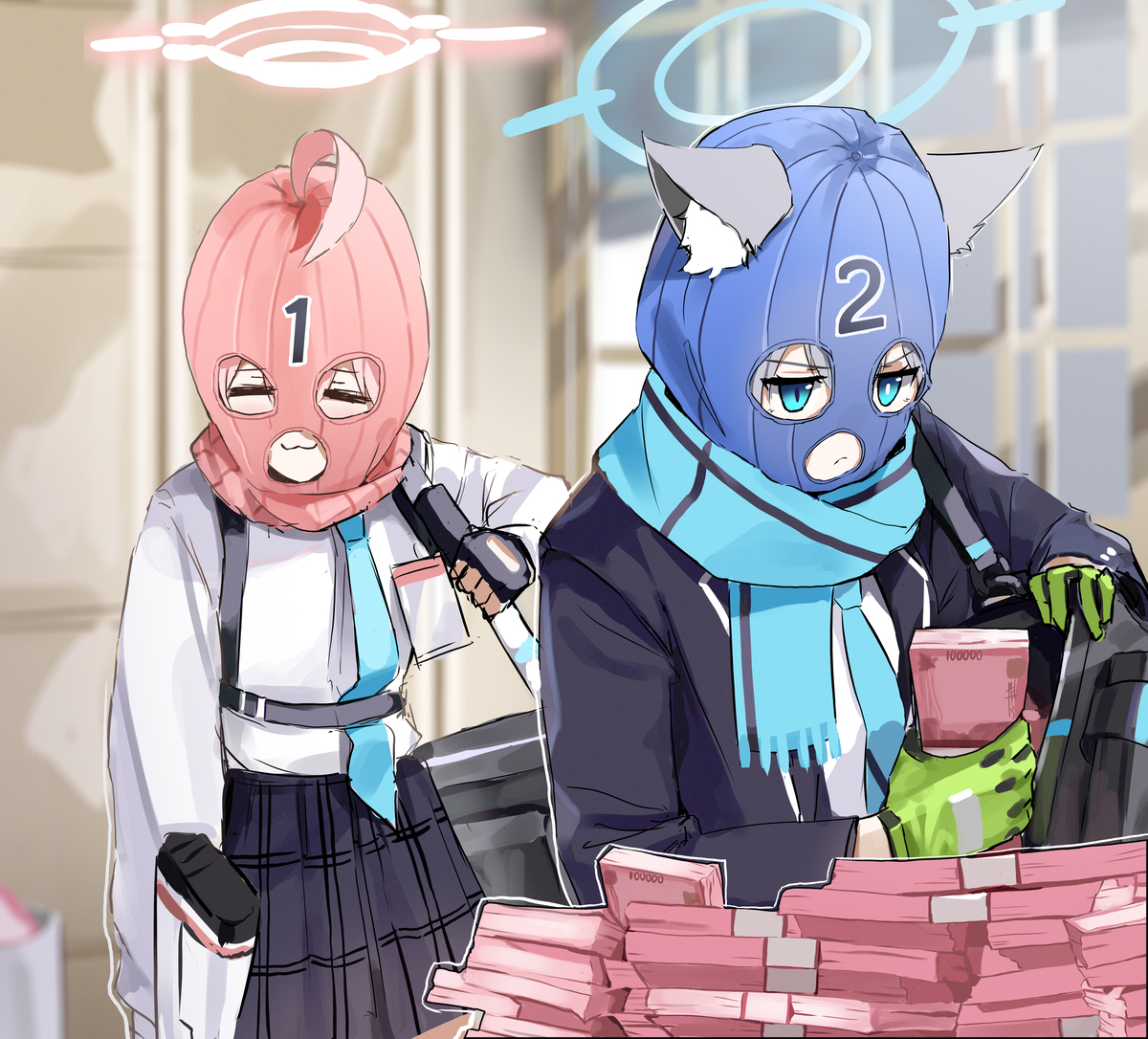This is a pixiv picture whose title is Abydos Daily Activity.