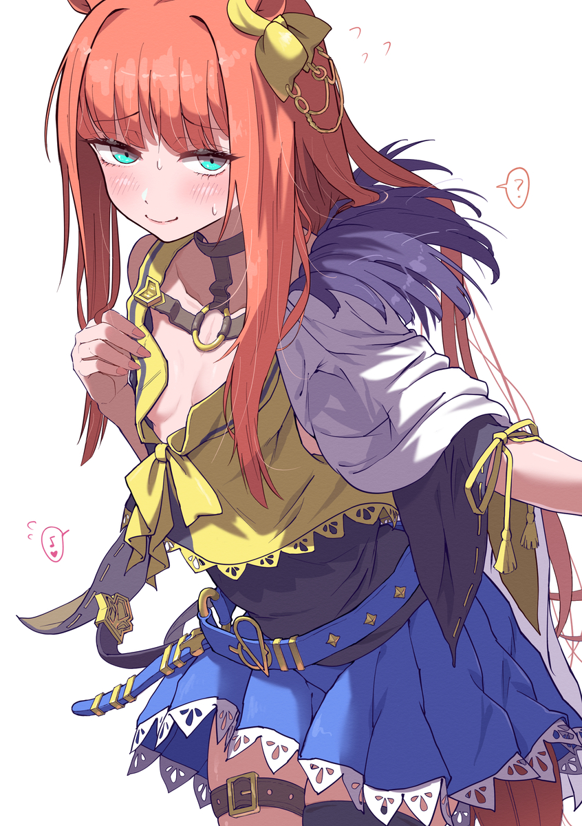 This is a pixiv picture whose title is エアグルーヴ衣装のスズカ.