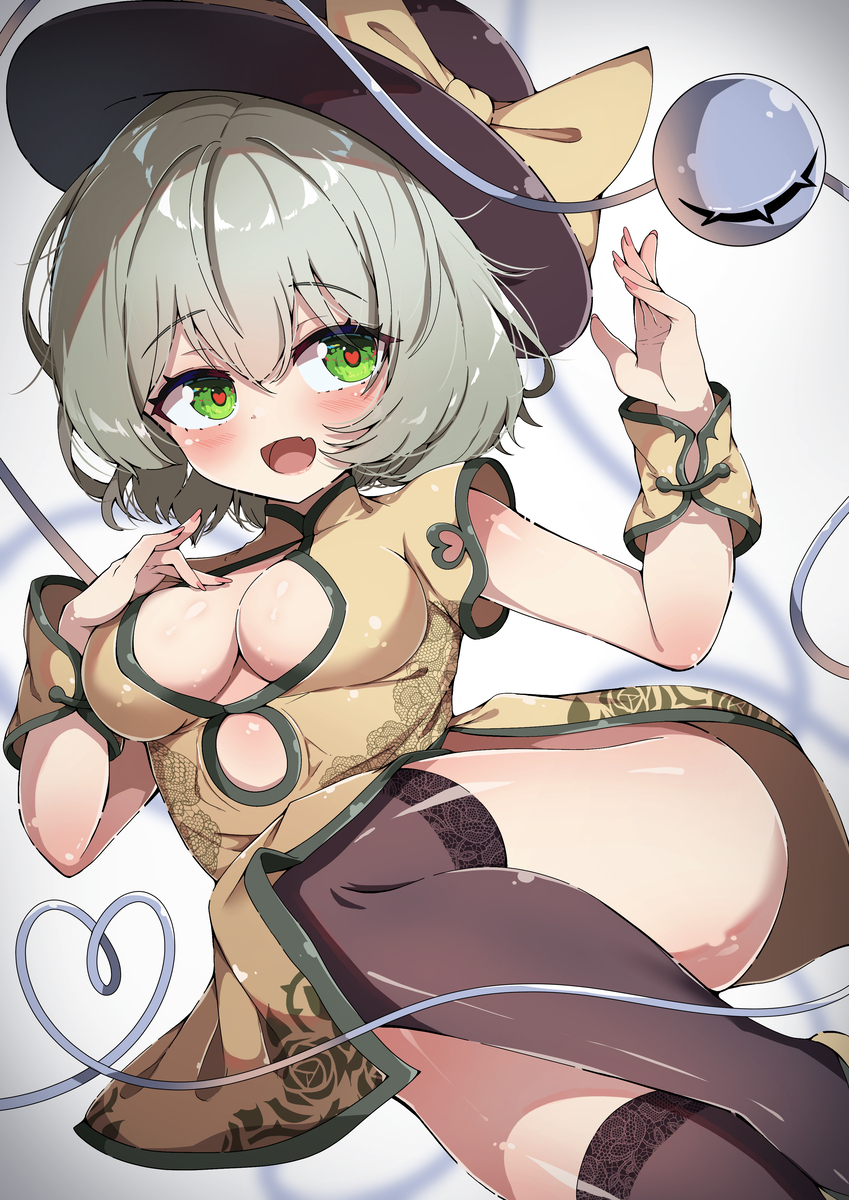 This is a pixiv picture whose title is チャイナドレスこいしちゃん.