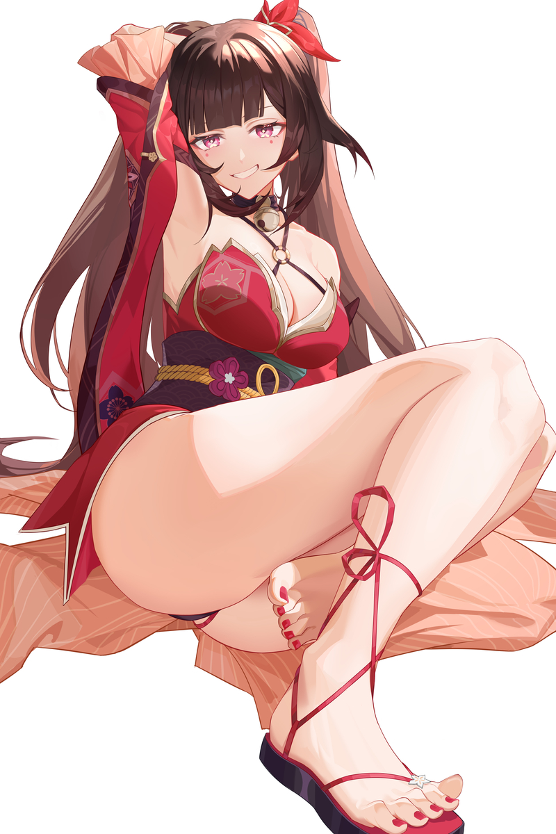 This is a pixiv picture whose title is 花火.