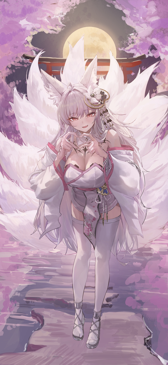 This is a pixiv picture whose title is commission.