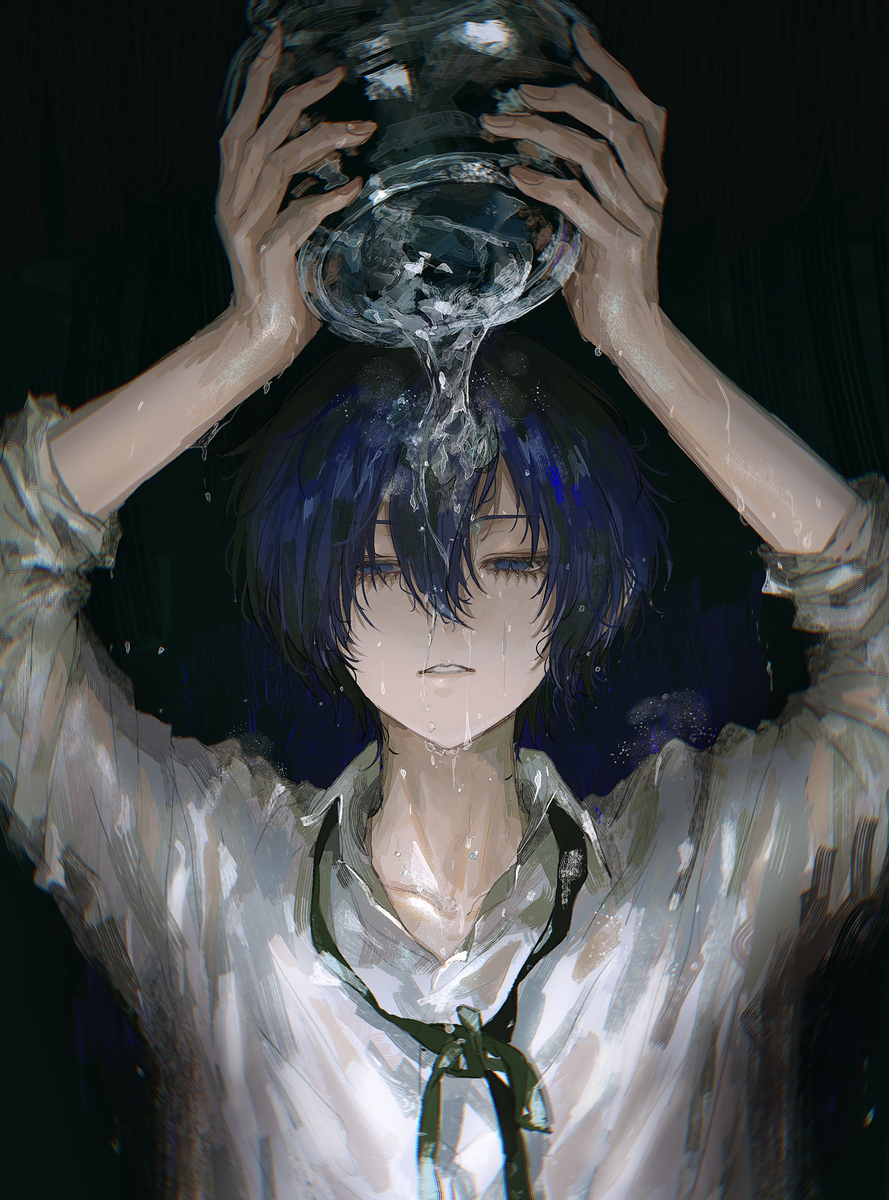 This is a pixiv picture whose title is 救世主.