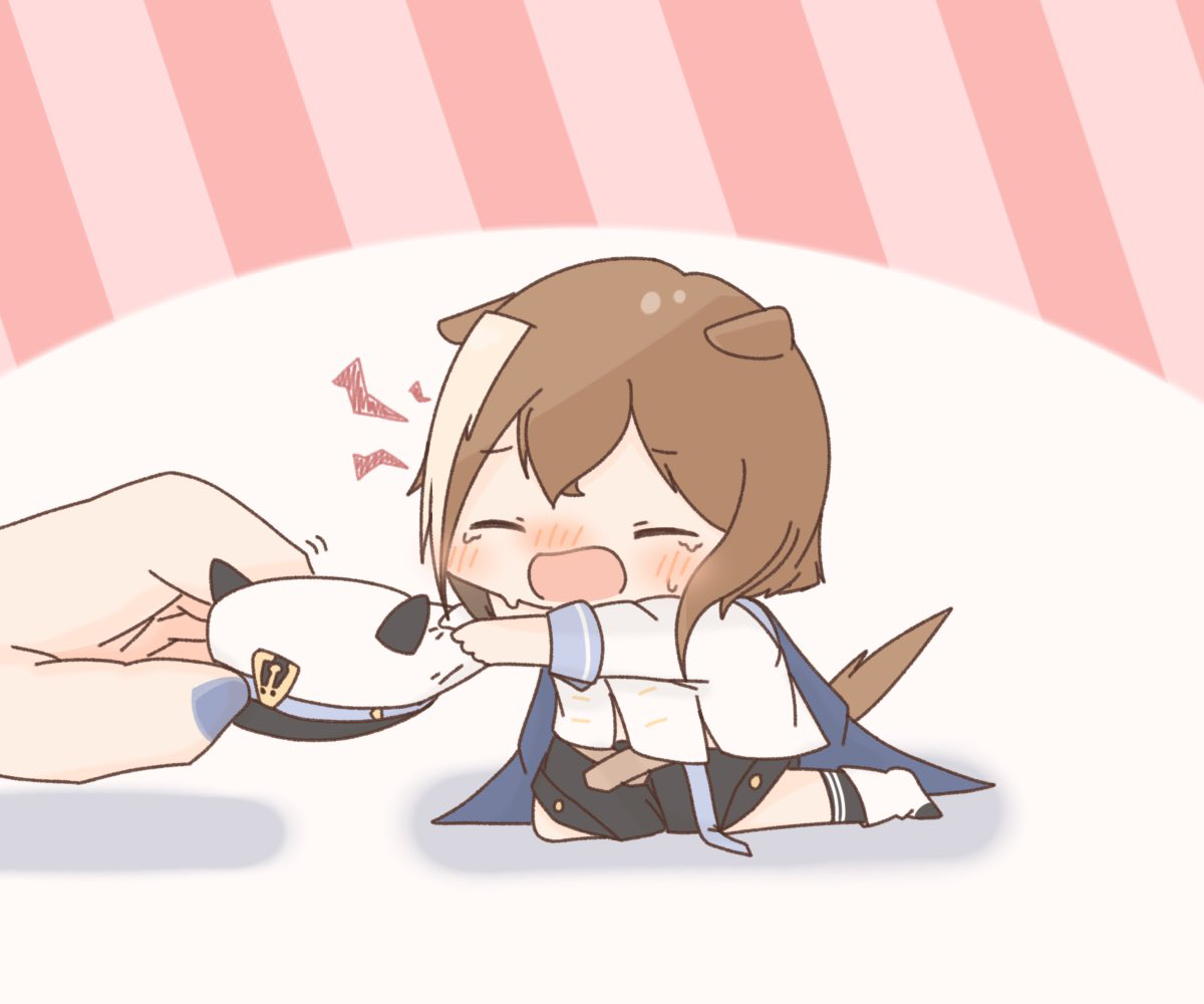 This is a pixiv picture whose title is いやいやシュヴァち.