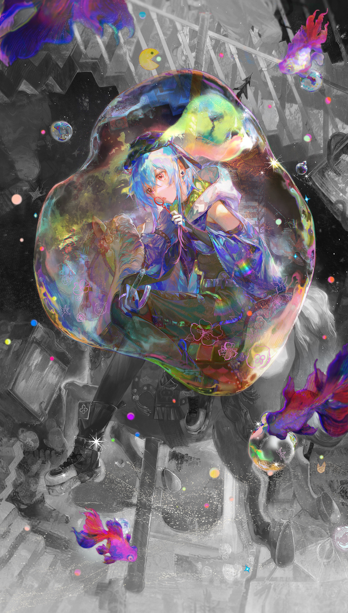 This is a pixiv picture whose title is ❁ Lucid Dreaming ❁.