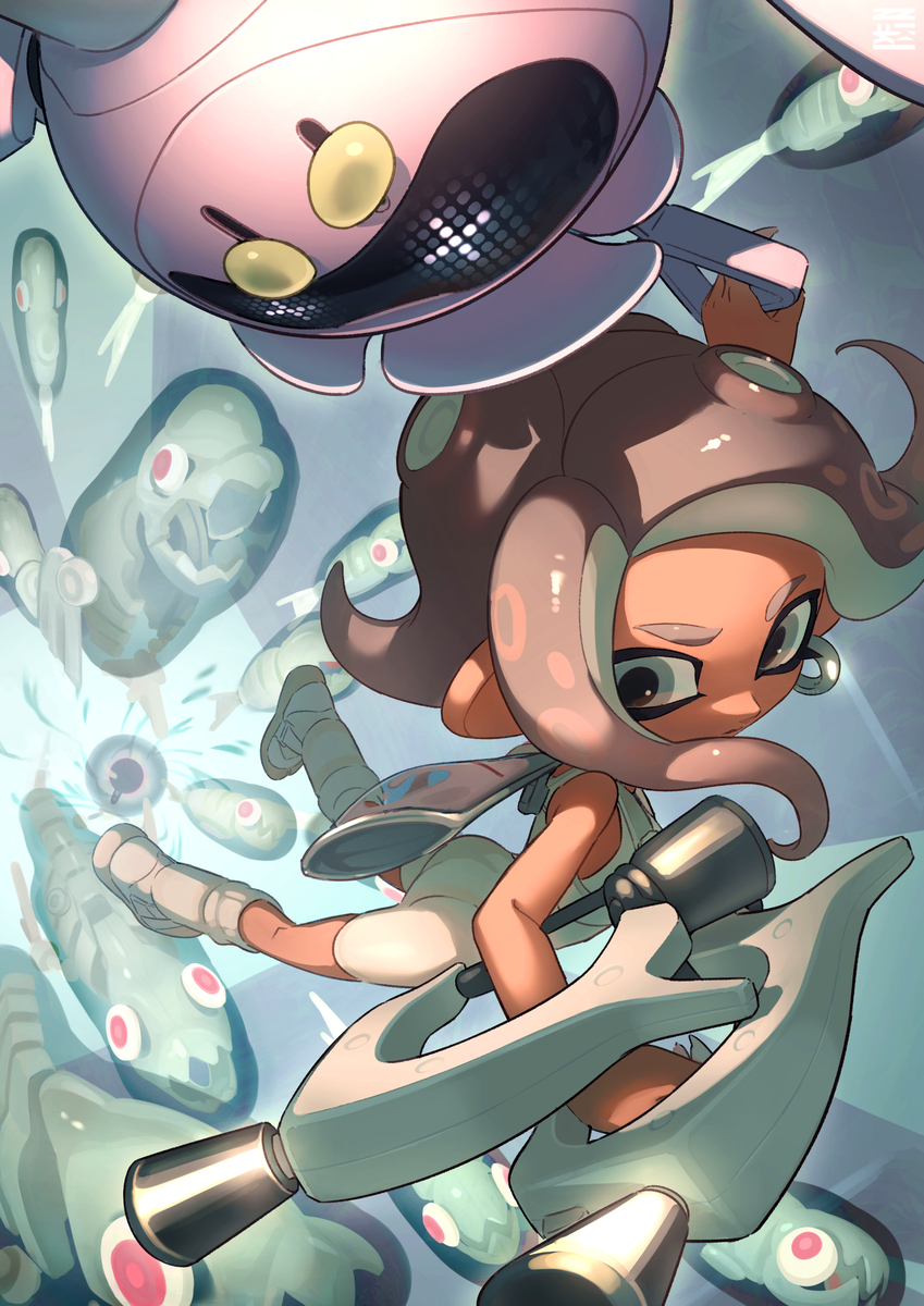 This is a pixiv picture whose title is d3molish.