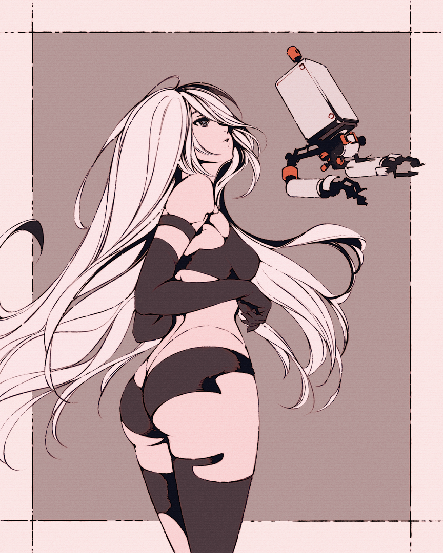 This is a pixiv picture whose title is A2.