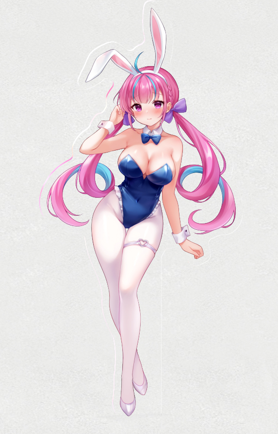 This is a pixiv picture whose title is 【BOOTH】アクスタ通販開始のお知らせ.