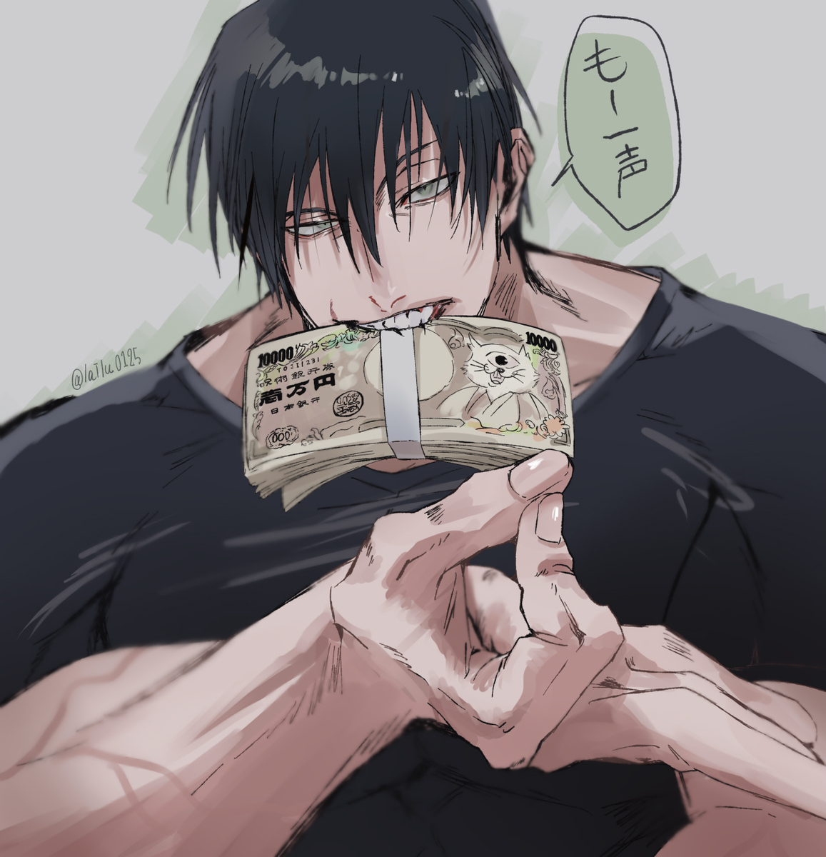 This is a pixiv picture whose title is 💸💸💸.