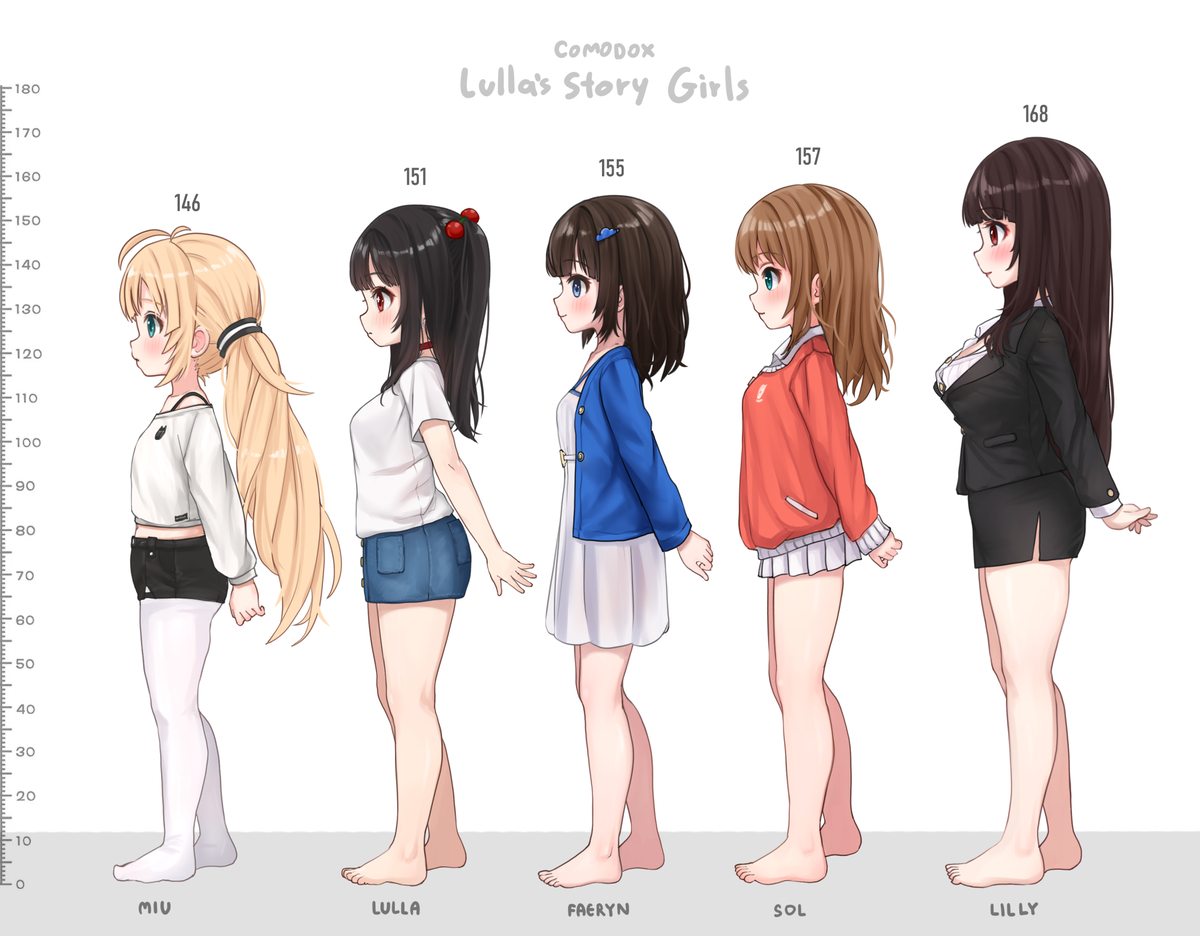 This is a pixiv picture whose title is -Lulla's Story- Girls.