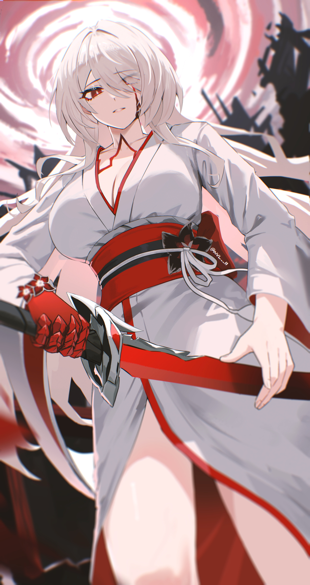 This is a pixiv picture whose title is Acheron.