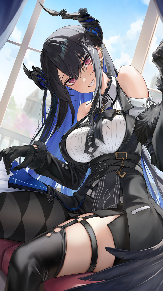 This is a pixiv picture whose title is Nerissa Ravencroft.