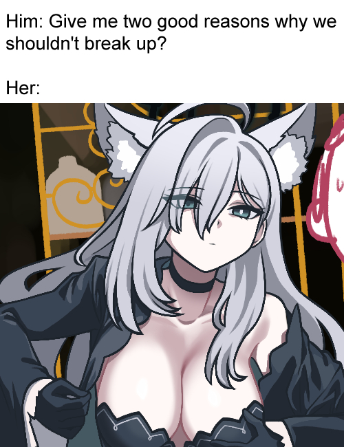 This is a pixiv picture whose title is 砂狼シロコ.