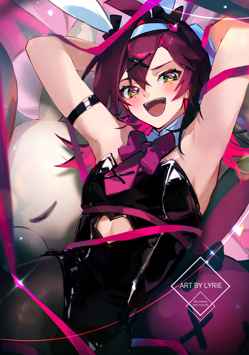 This is a pixiv picture whose title is ラビットホール.
