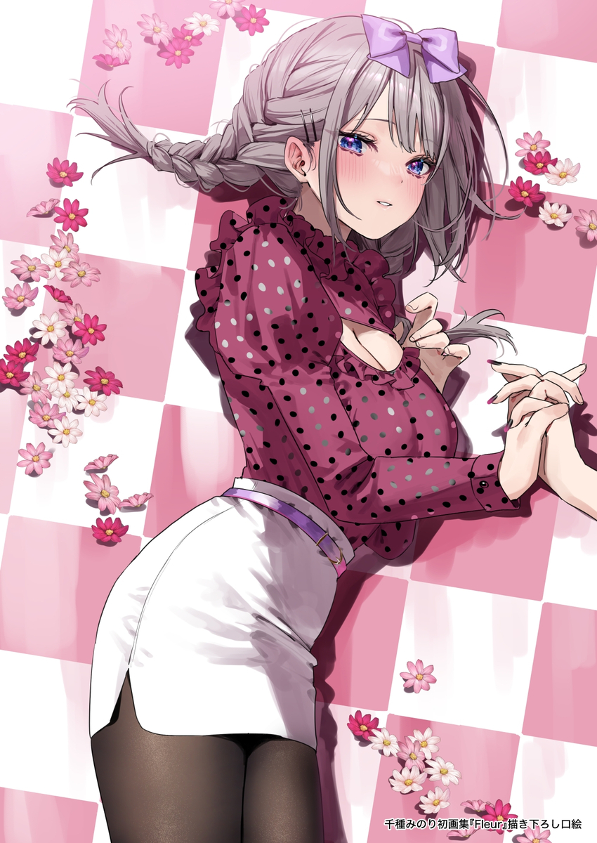 This is a pixiv picture whose title is 💜Fleur💜.