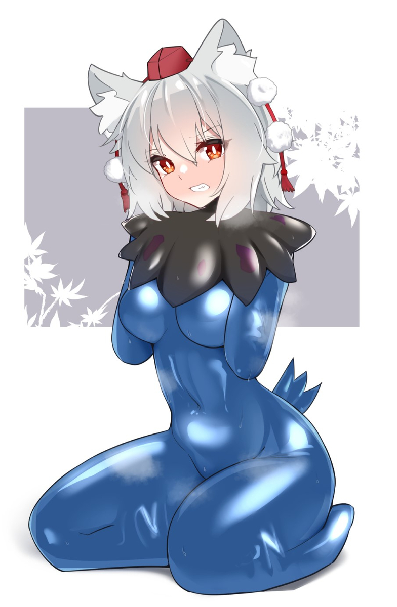 This is a pixiv picture whose title is いぬばしり.