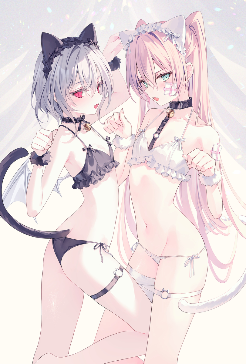 This is a pixiv picture whose title is NYA.