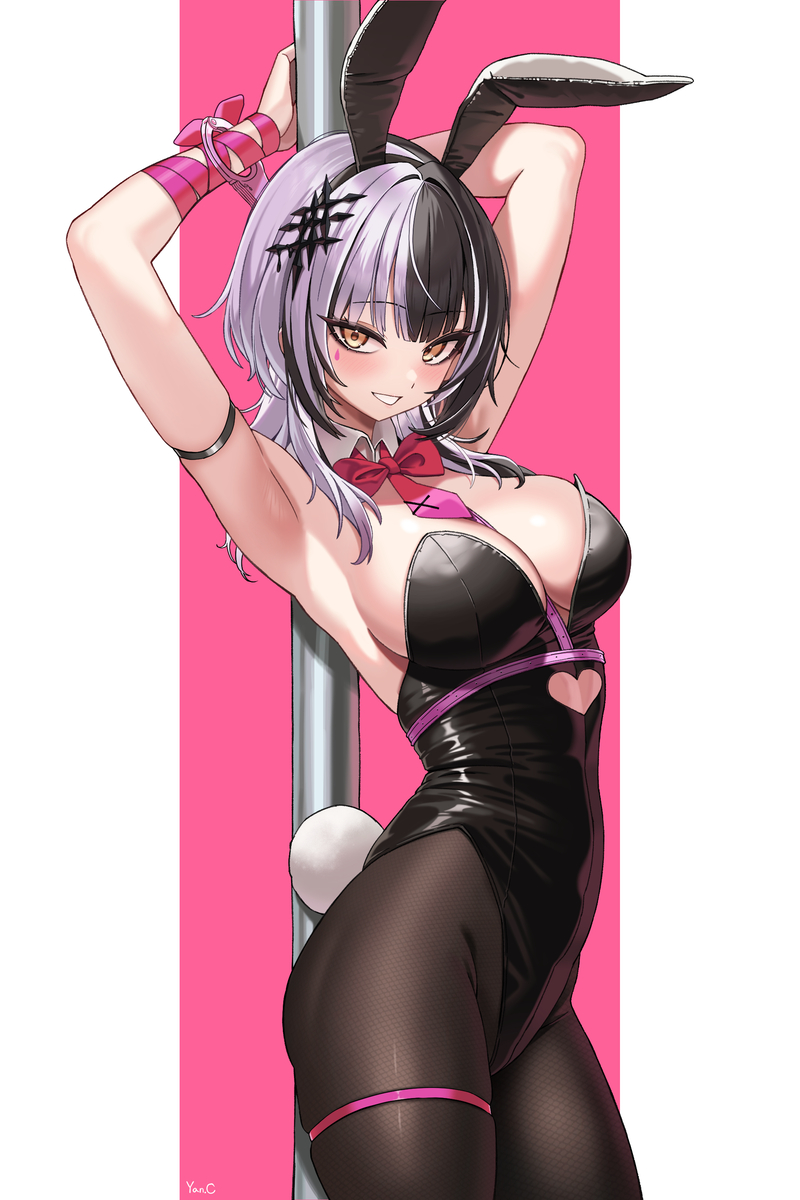 This is a pixiv picture whose title is ラビットホール shiori.