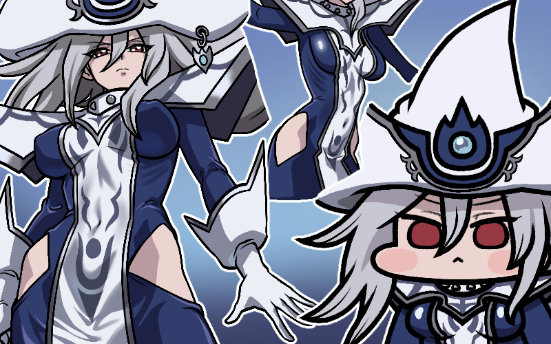 This is a pixiv picture whose title is サイレント・マジシャン.