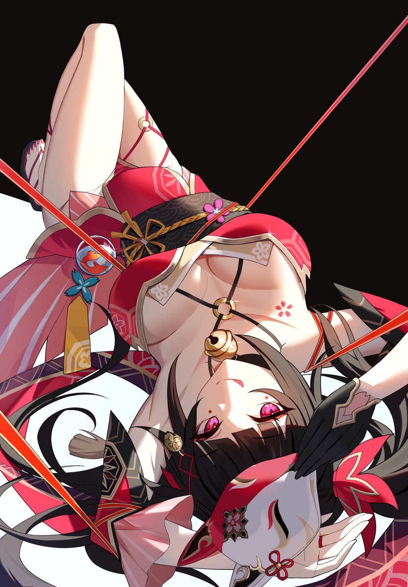 This is a pixiv picture whose title is 花火.