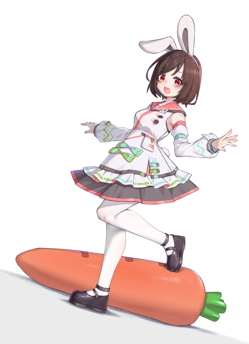 This is a pixiv picture whose title is 爱月让我偷摸正常图.