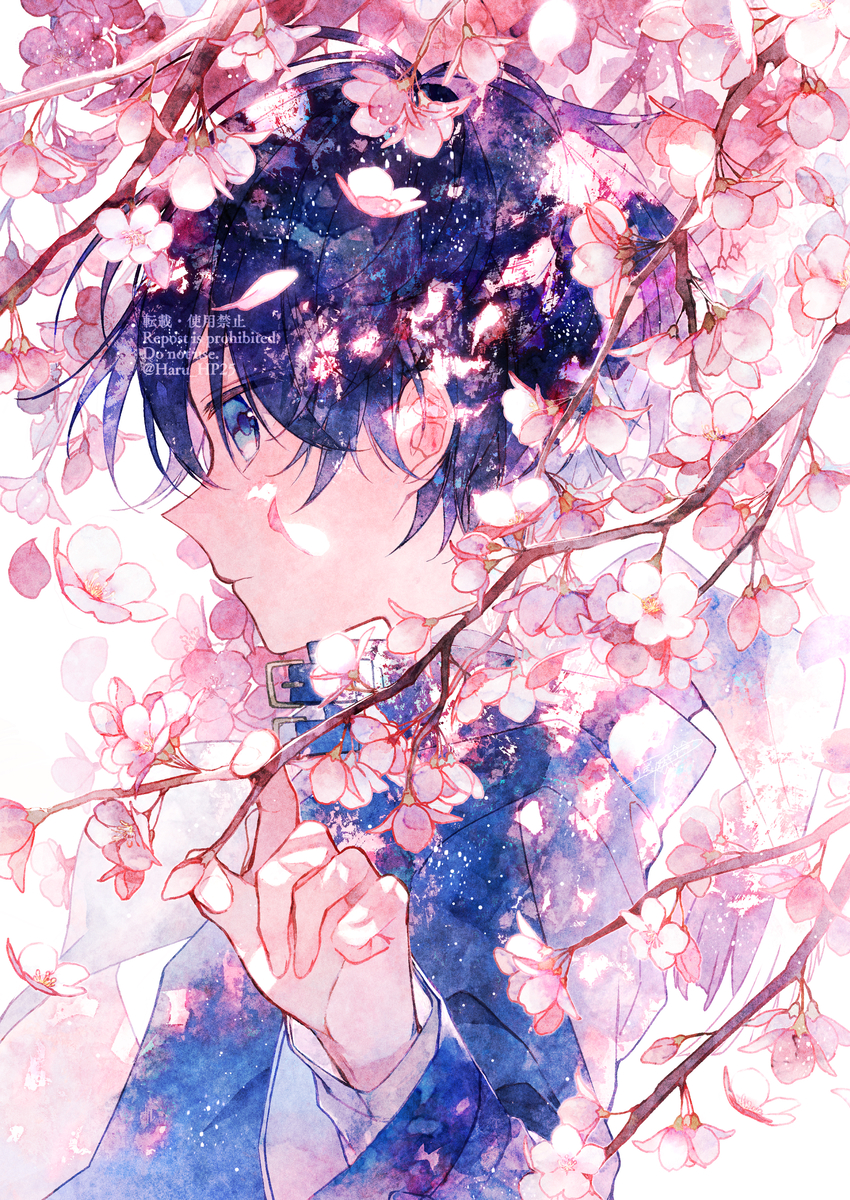 This is a pixiv picture whose title is 春の星.