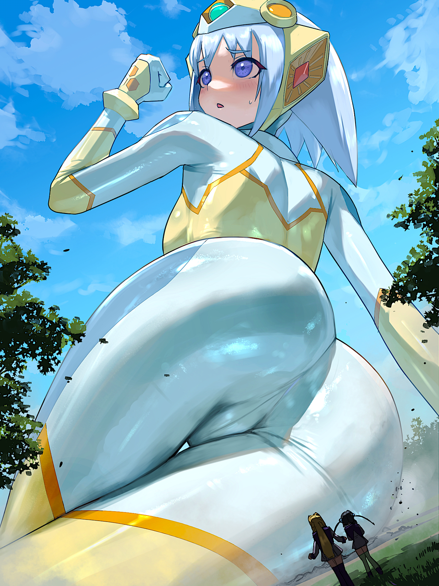 This is a pixiv picture whose title is アルティメットガール貧乳.